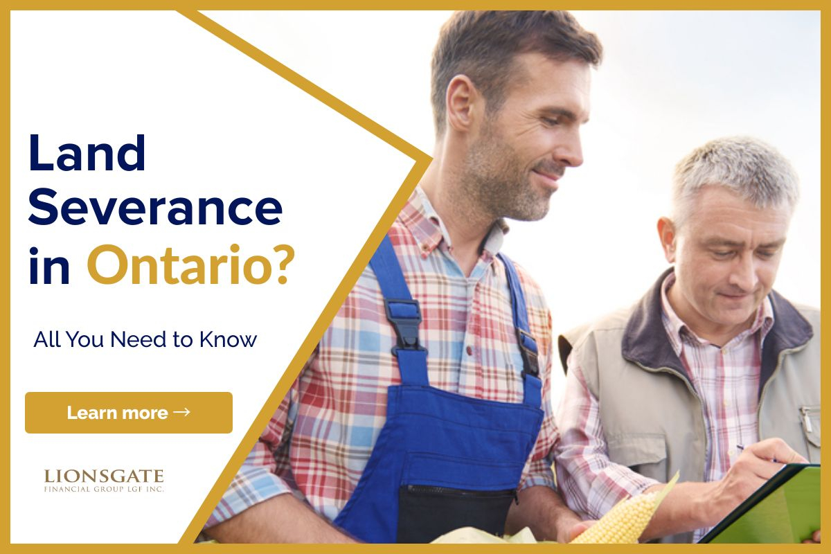 Land severance in Ontario