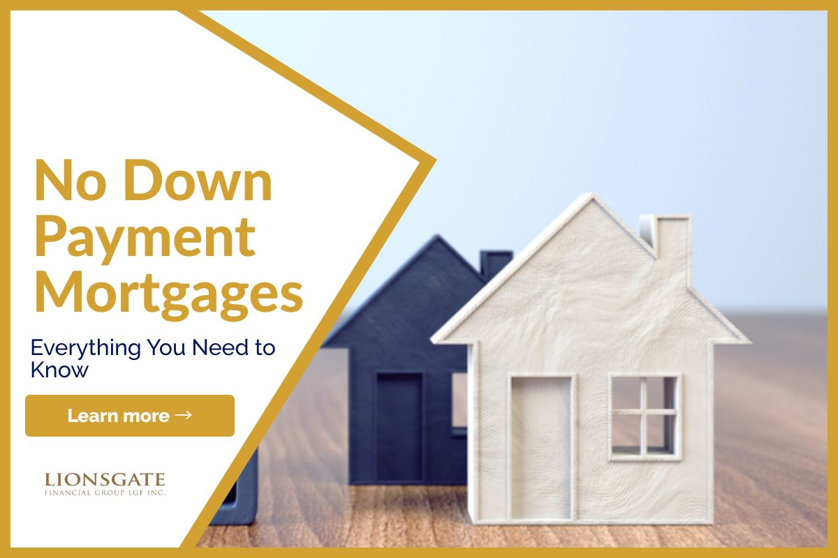 No Down Payment Mortgage
