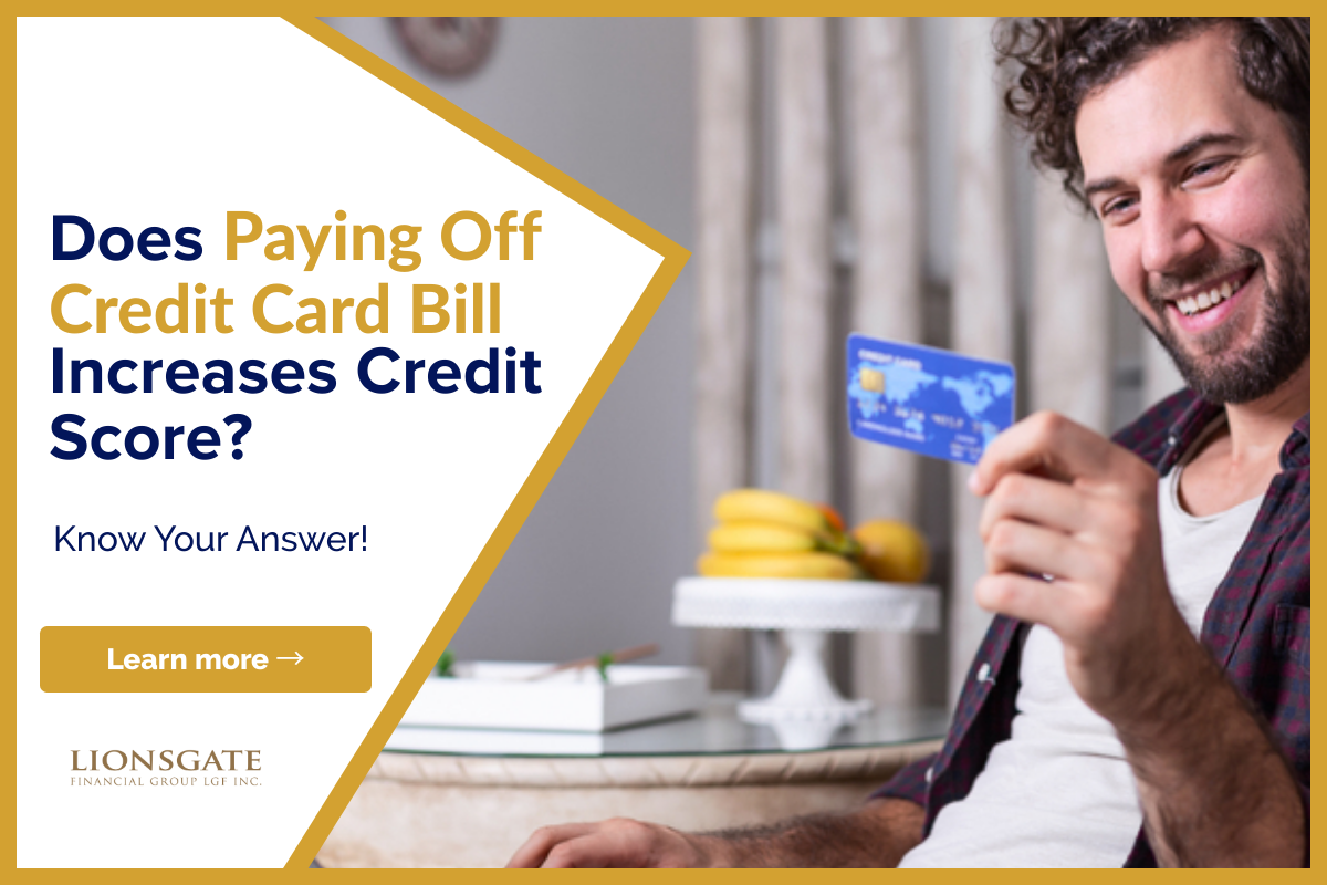 paying off credit card bill