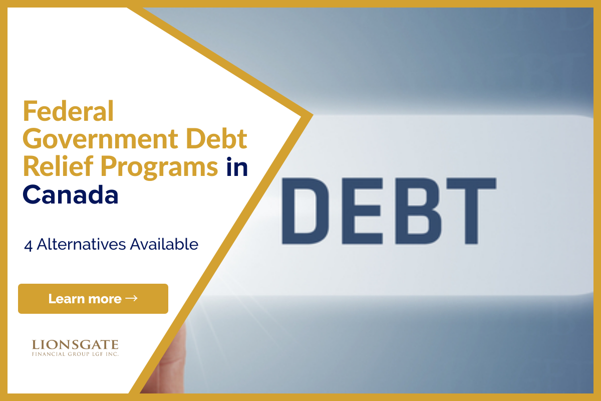 Federal Government Debt Relief Canada