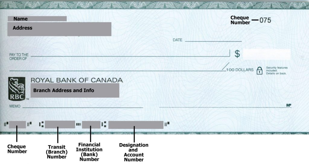 Canadian Bank Institution Numbers