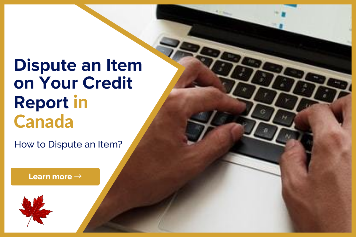 dispute an item credit report